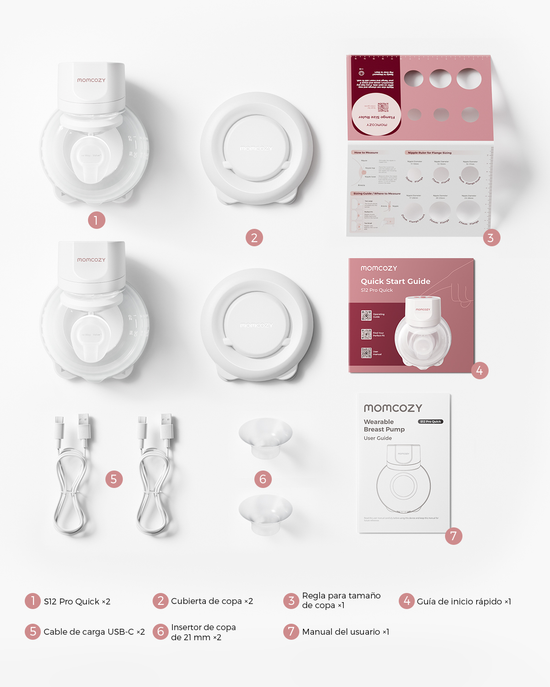 Sacaleches Doble S12 Pro Quick Momcozy