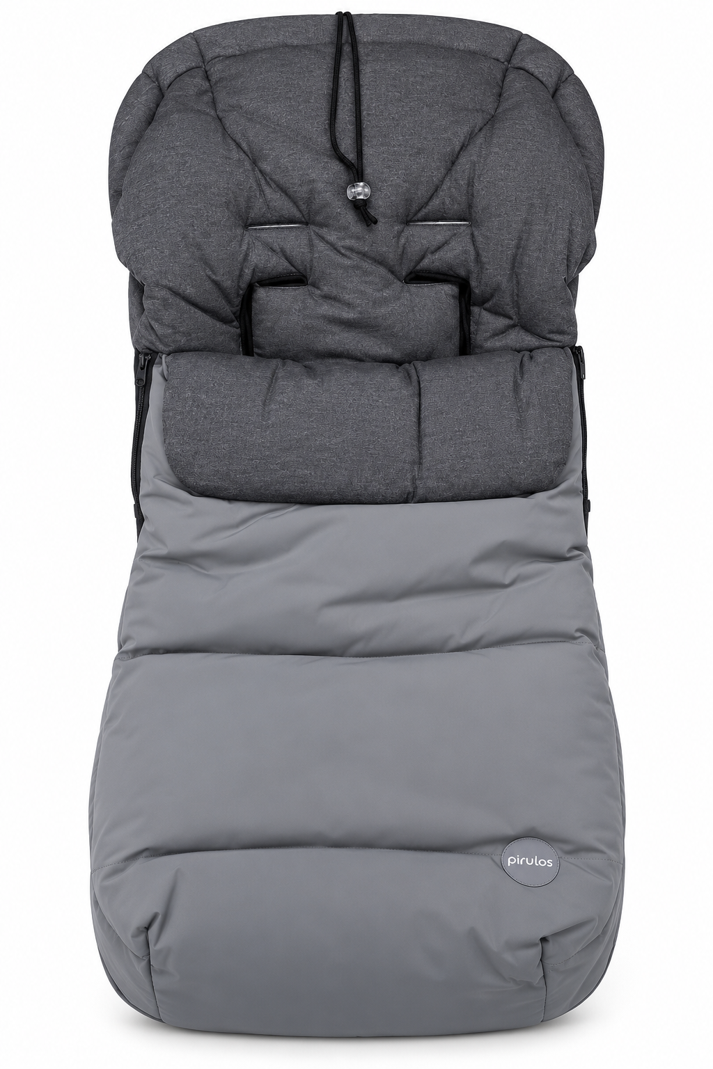 Saco Silleta Nylon Gris Pirulos