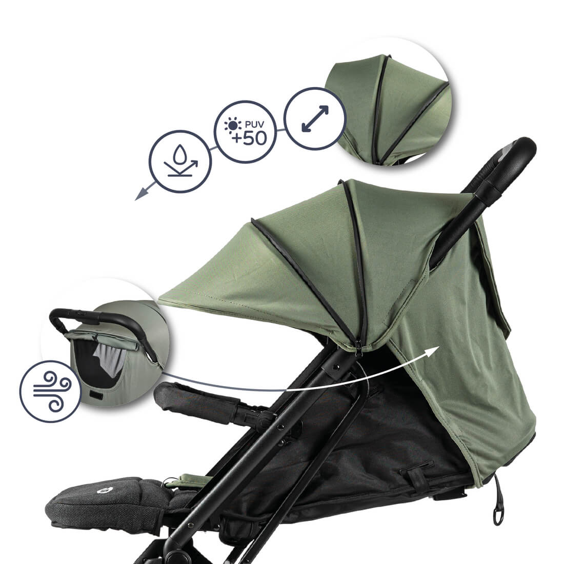 Silla Ligera MS Keo Verde