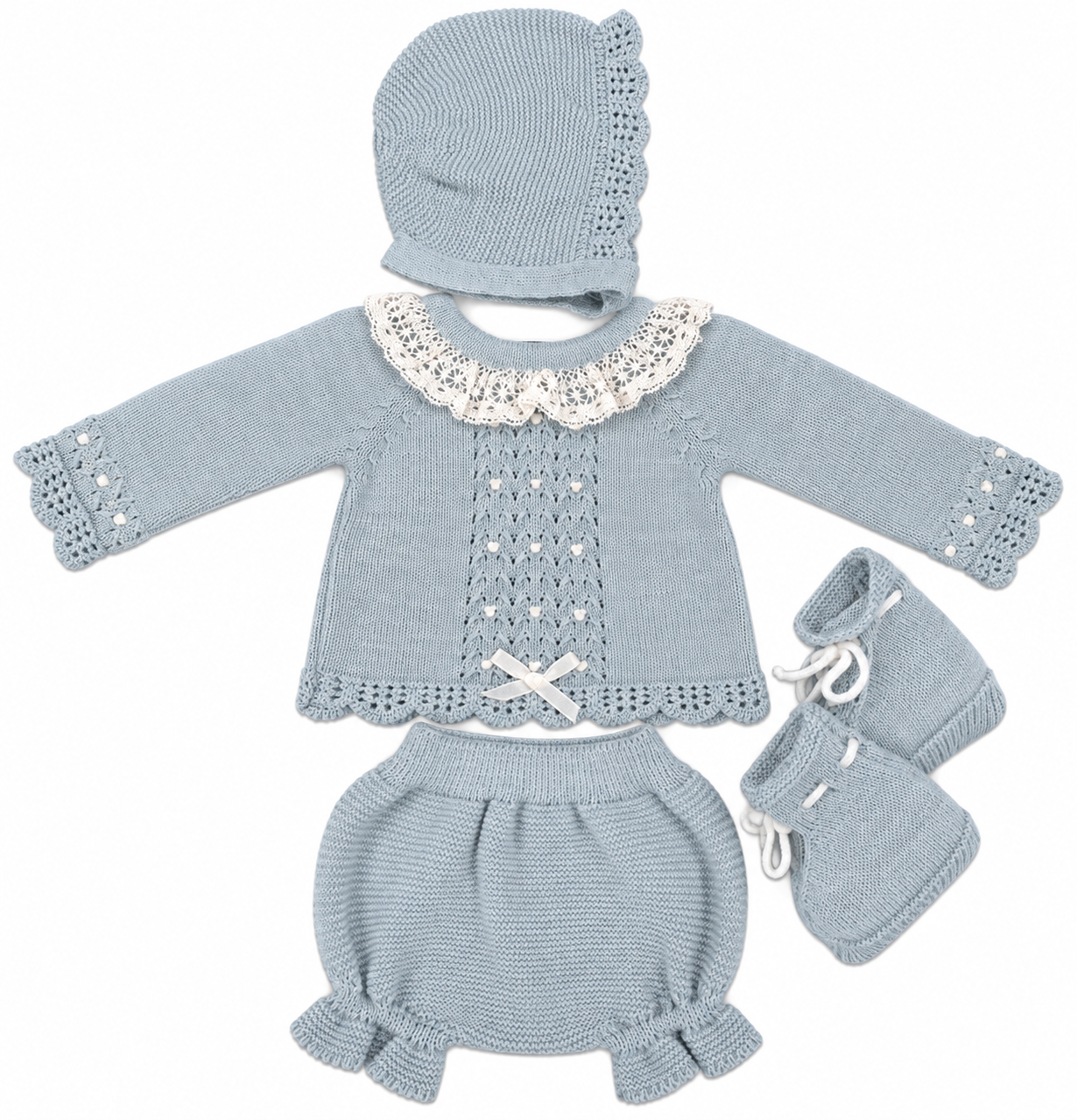 Conjunto 4 Piezas Mac Ilusión 0226 Gris