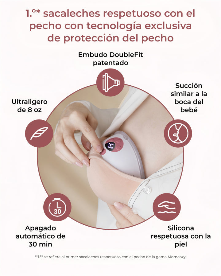 Sacaleches doble M5 Momcozy