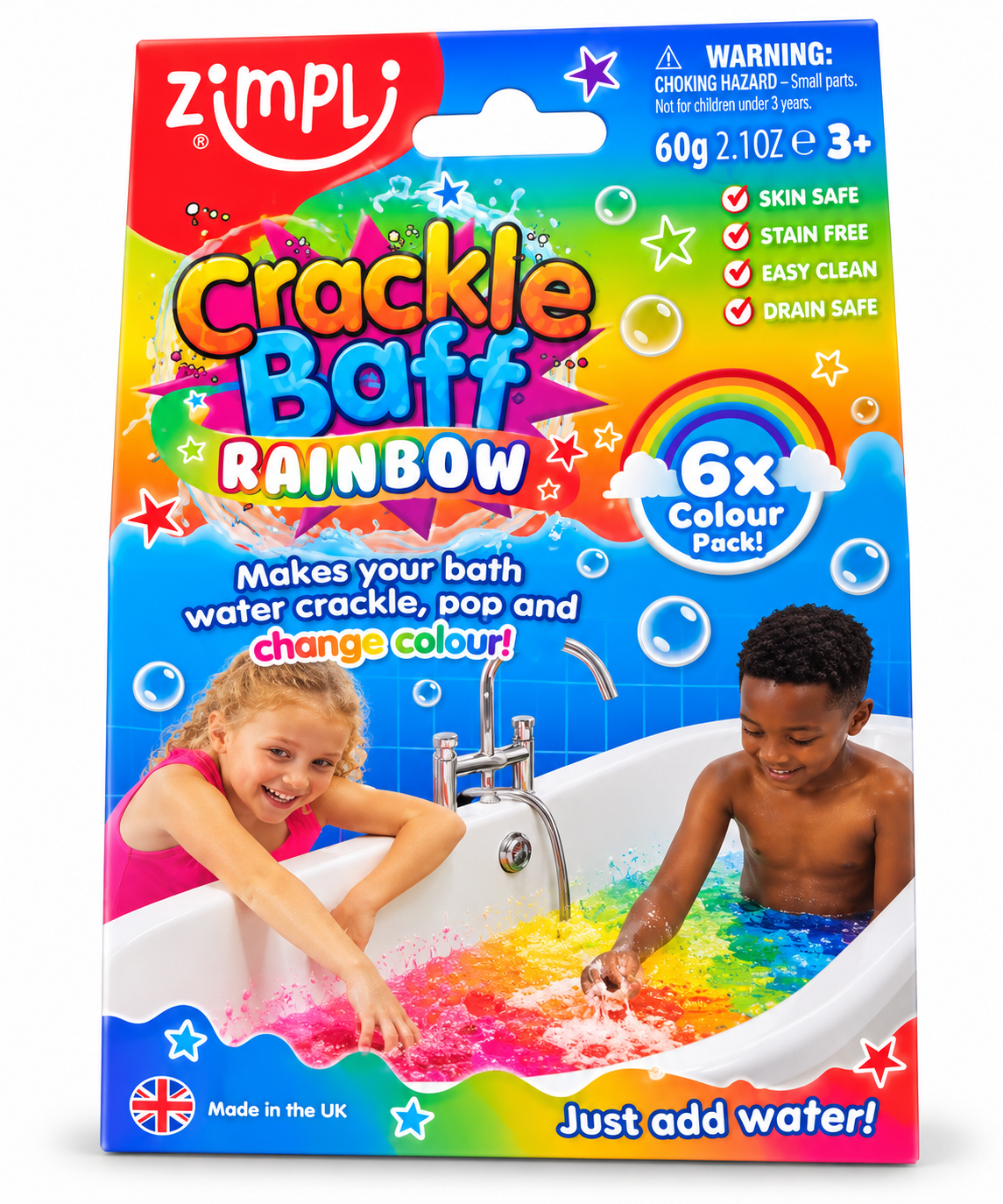 Crackle Baff Rainbow