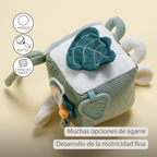 Cubo Actividades Verde Nattou
