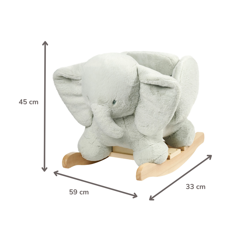 Balancín Elefante Verde Nattou