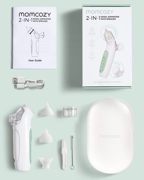 Aspirador Nasal 2 en 1 Momcozy