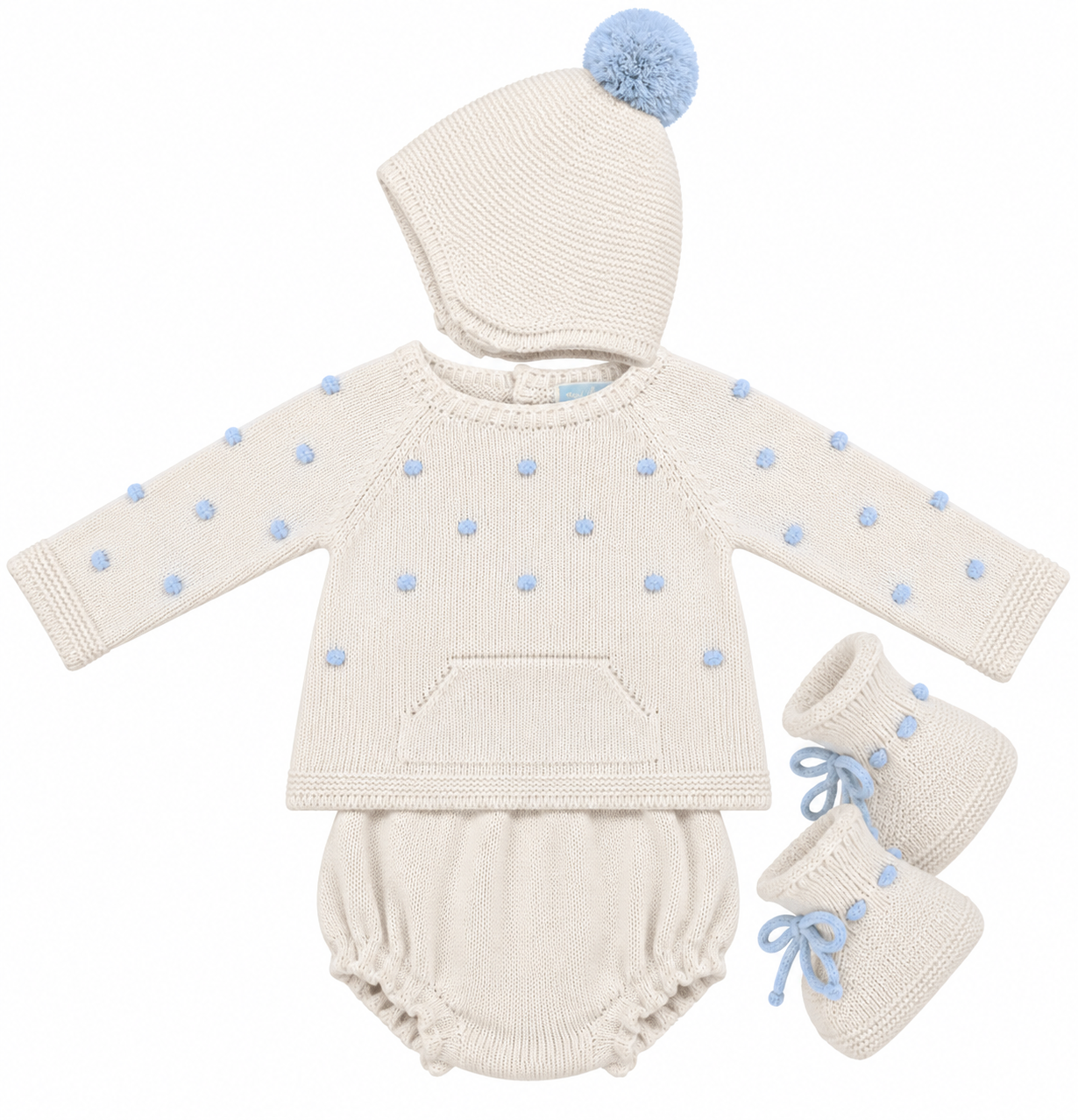 Conjunto 4 Piezas Mac Ilusión 0233 Beige/Nube