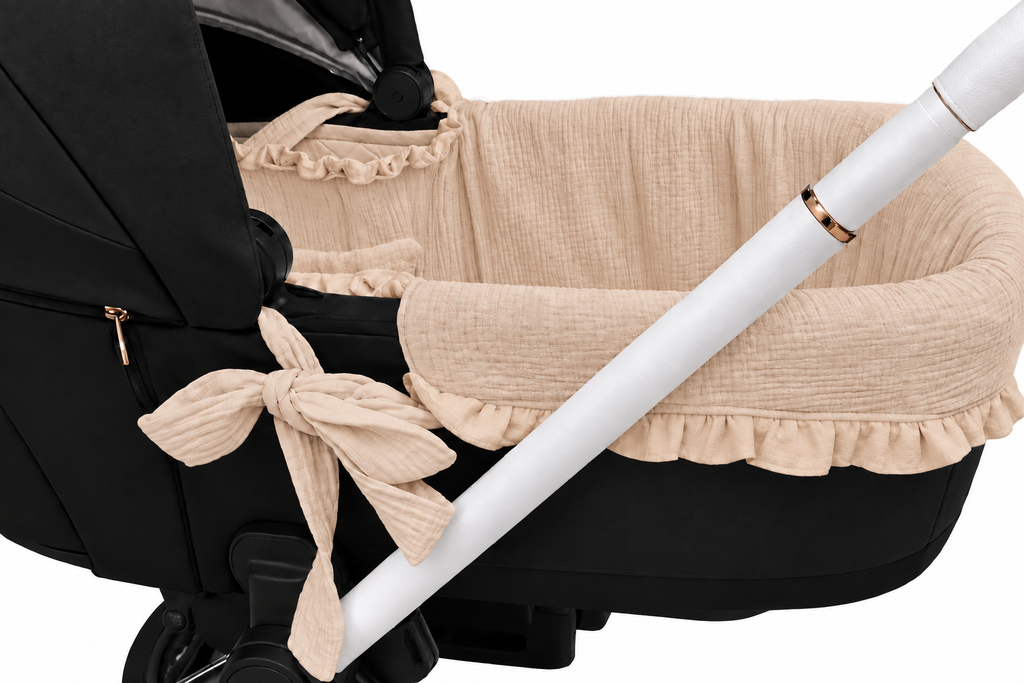 Cubre Capazo Mixto Beige