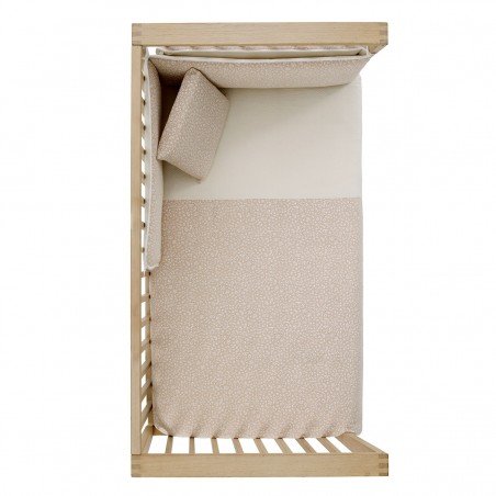 Juego de Funda Nórdica Cuna y Protector Rustic Cambrass