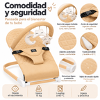 Hamaca Balancín Beige Interbaby