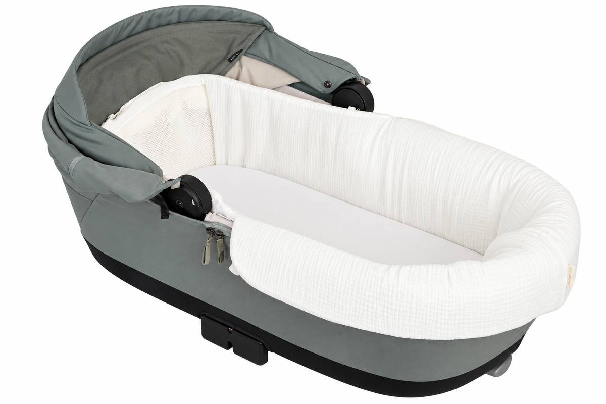 Cubre Capazo Matalase Blanco Bimbidreams