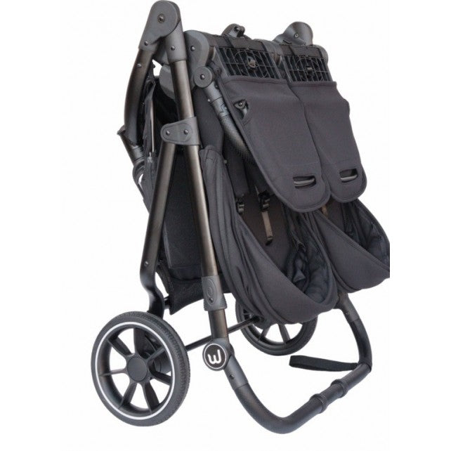 Carrito BabyMonsters Easy Twin 5 Negro