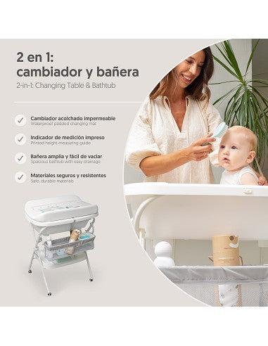 Bañera Cambiador Dino Interbaby