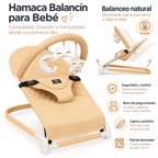 Hamaca Balancín Beige Interbaby