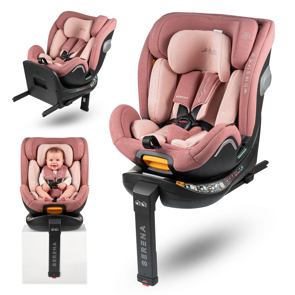 PROMOCION - Silla de Auto Serena Rosa BabyAuto + Linko de Regalo