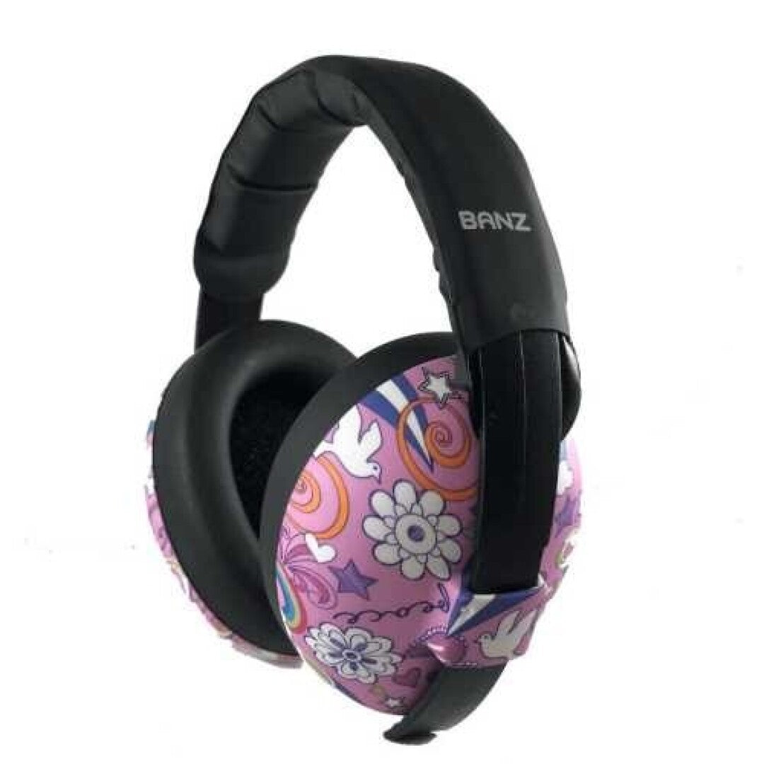 Cascos Anti ruido Banz Rosa Peace