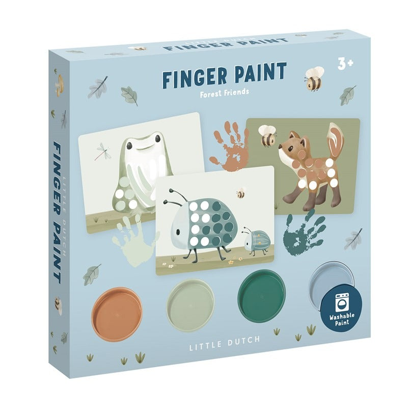 Set Pintura Dedos Little Dutch