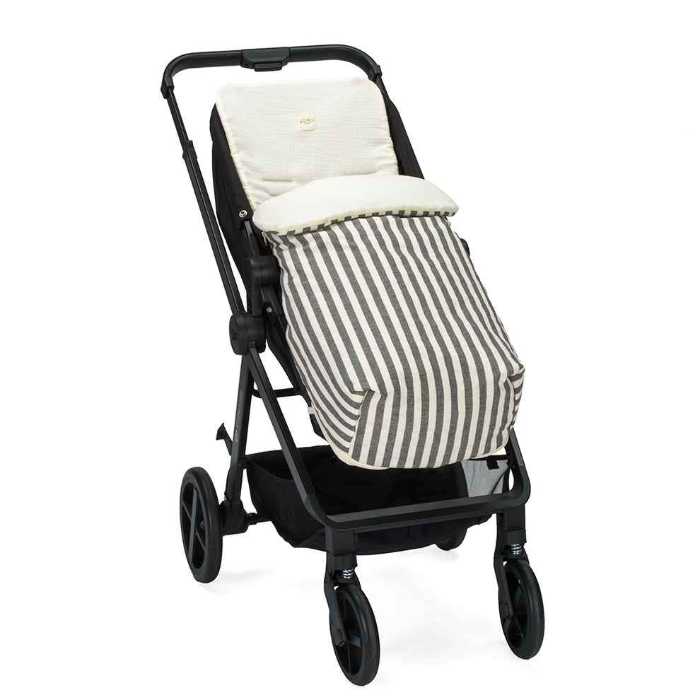 Saco Stripe Gris Koku