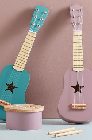 Guitarra de madera