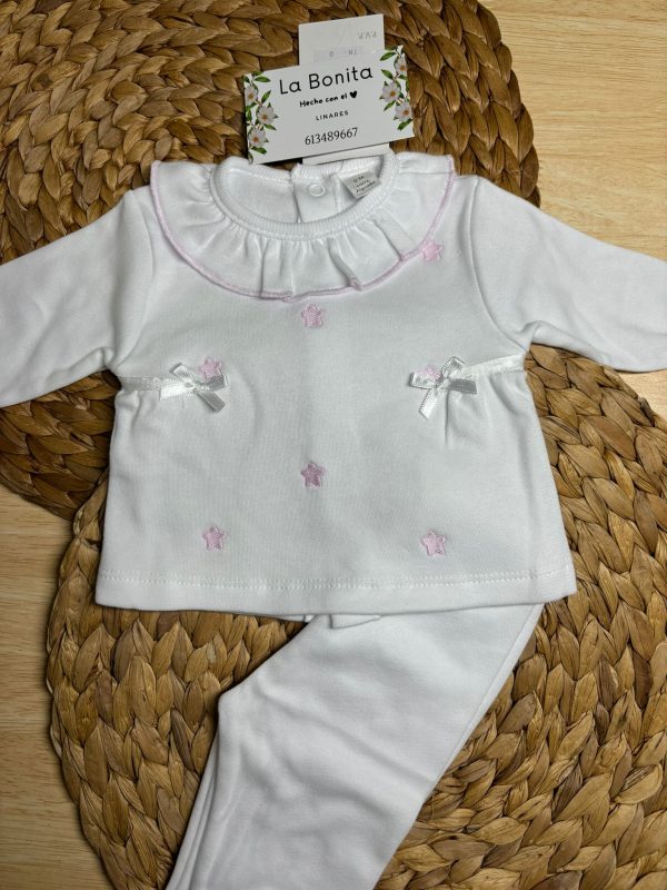 Conjunto Estrellitas Rosa