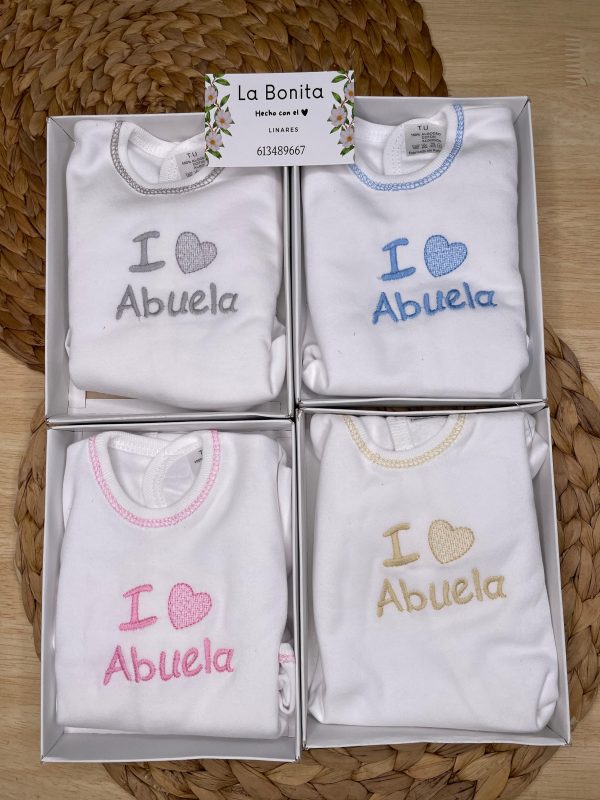 Conjunto I Love Abuela