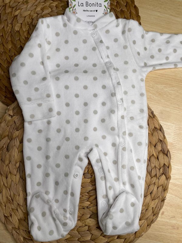 Pijama Lunares Beige