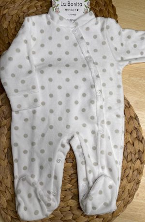 Pijama Lunares Beige