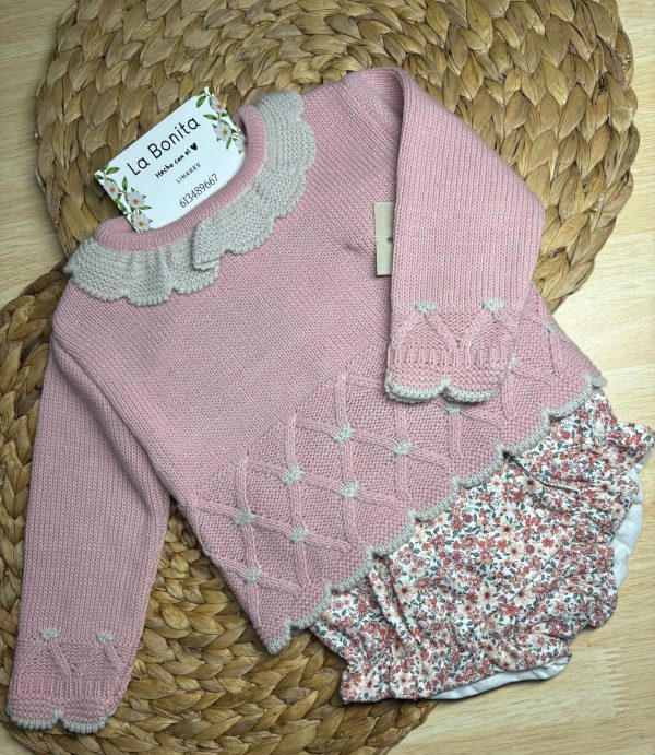 Conjunto ranita Rosa