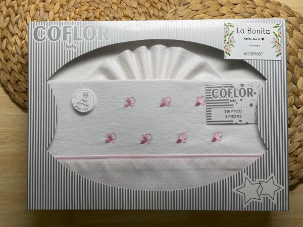 FRANELA CARRO - Chupetes Rosas