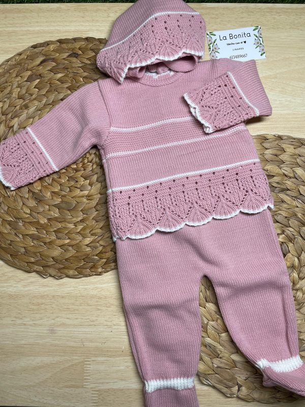 Tres piezas - Rosa - Talla 0