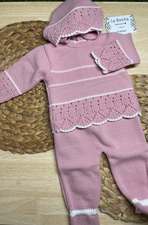 Tres piezas - Rosa - Talla 0