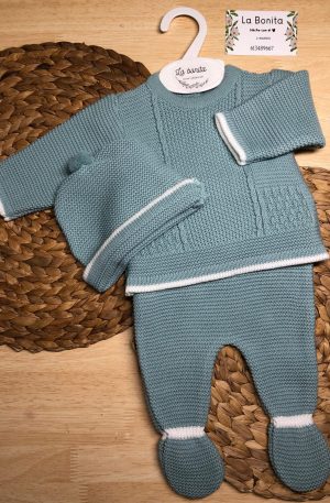 Tres piezas - Verde - Talla 0