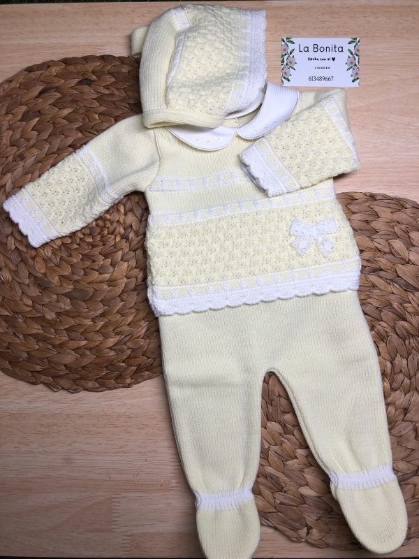Tres piezas - Amarillo - Talla 0