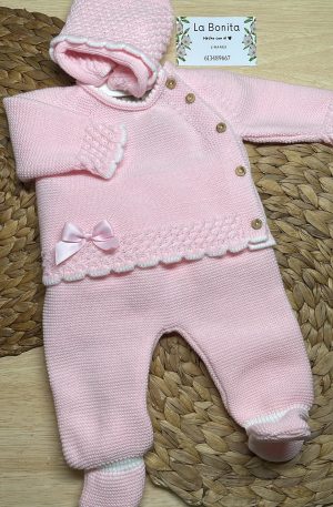 Tres piezas - Rosa - Talla 0
