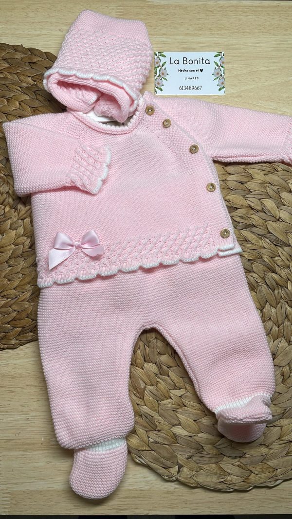 Tres piezas - Rosa - Talla 0