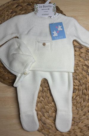 Hilo Blanco Bolsillo - Talla 0/1