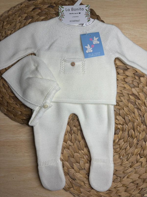 Hilo Blanco Bolsillo - Talla 0/1