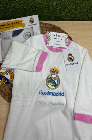 Pelele Real Madrid Rosa
