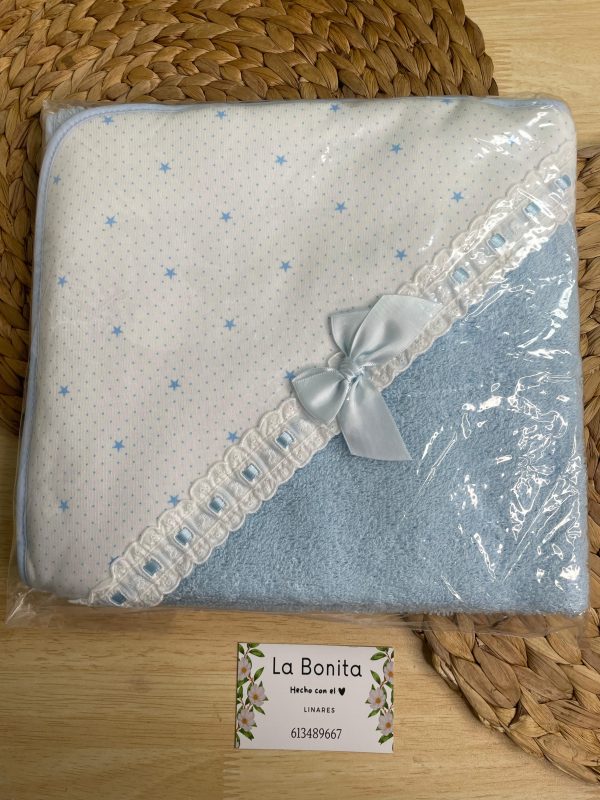 Capa de baño Lazo Azul