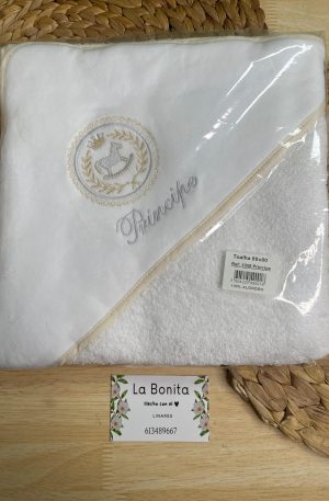 Capa de baño Príncipe Beige
