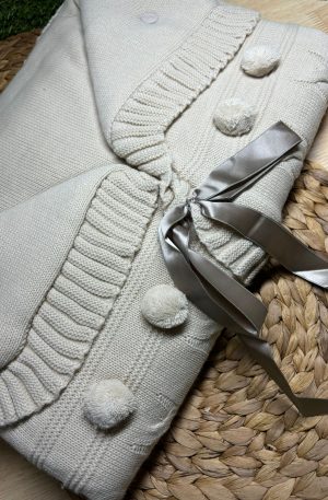 Saco capazo Pompones - Varios Colores