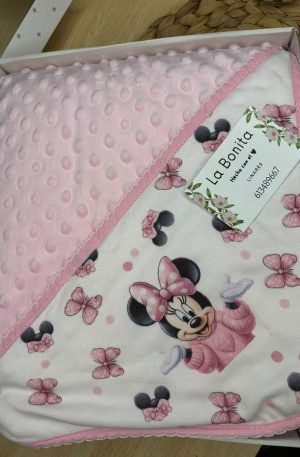 Manta Ratón Rosa