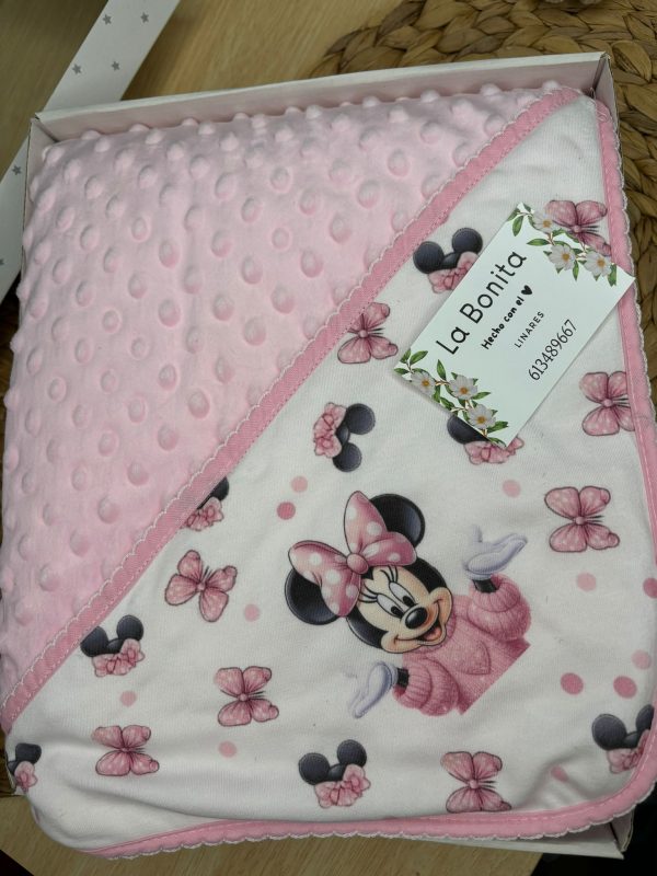 Manta Ratón Rosa