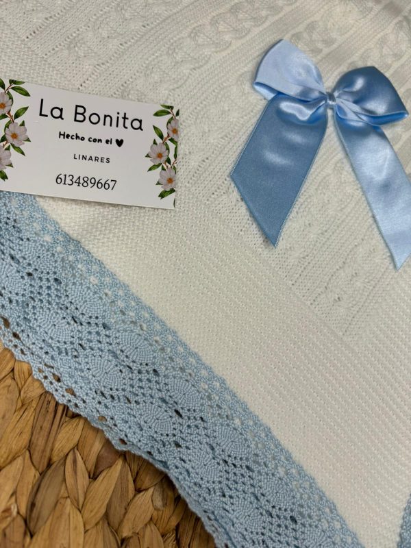 Toca Blanca con Puntilla - Imagen 2