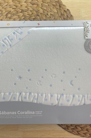 CORALINA CUNA -  Estrellas Azul