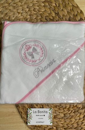 Capa de Baño Princesa Rosa