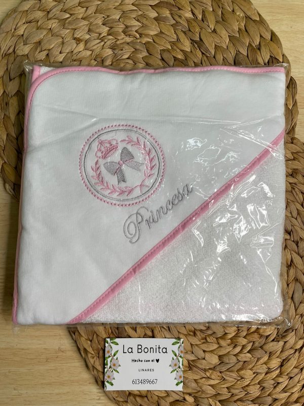Capa de Baño Princesa Rosa