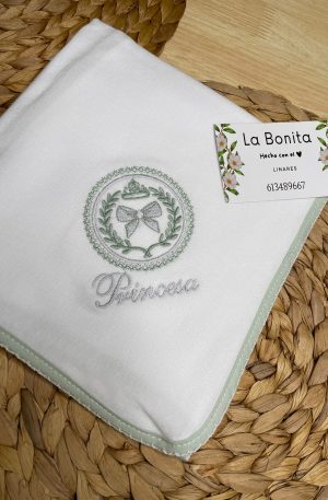 Muselina Princesa Verde