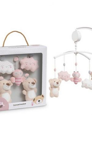 Carrusel Musical Oso Rosa