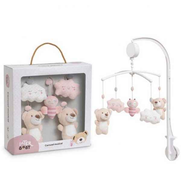 Carrusel Musical Oso Rosa