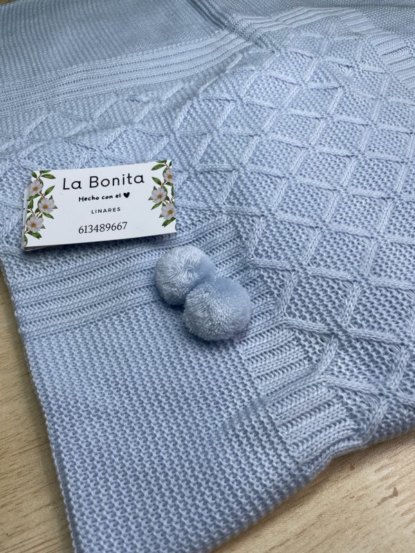 Toca Azul Bebé Rombitos